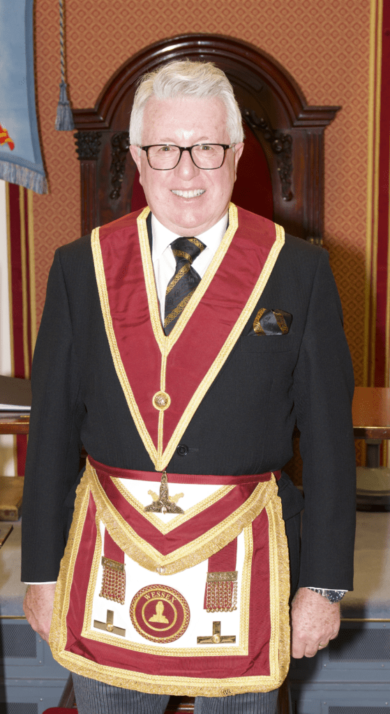 Provincial Senior Grand Warden, W Bro Gerry Newcombe