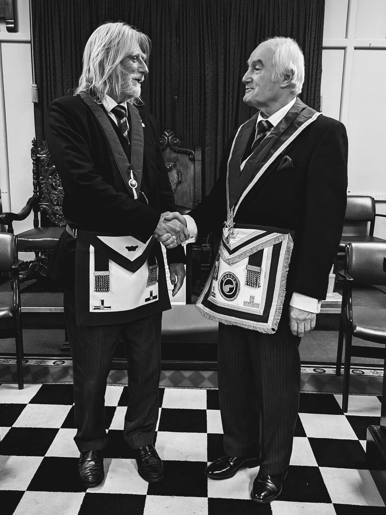 Outgoing WM congratulates his successor